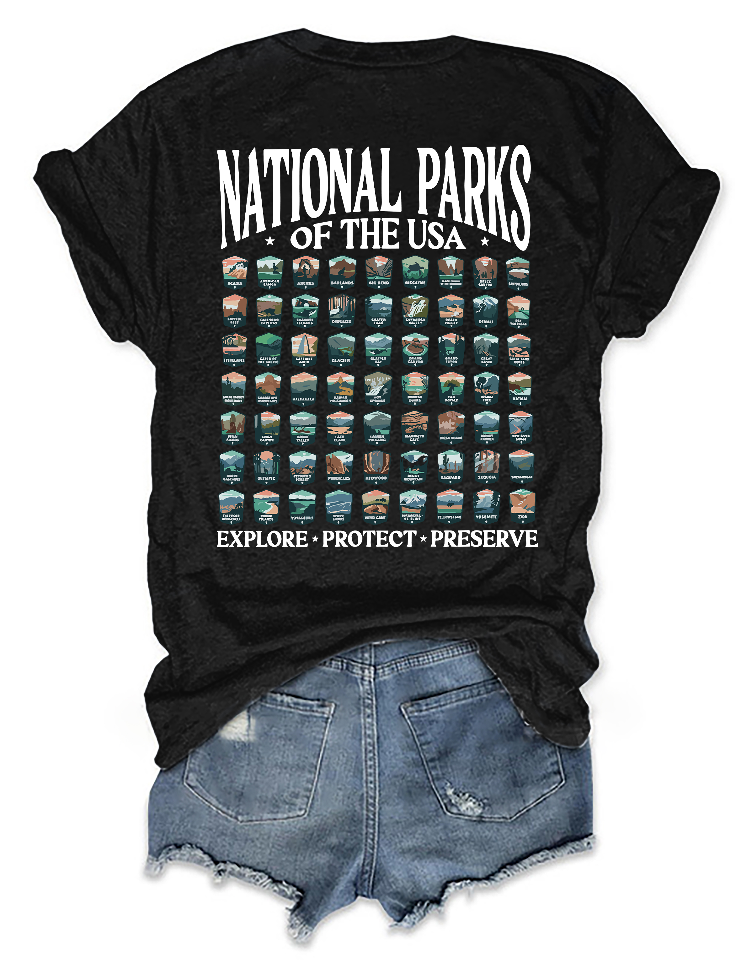 National Parks Outdoor Adventure T-shirt