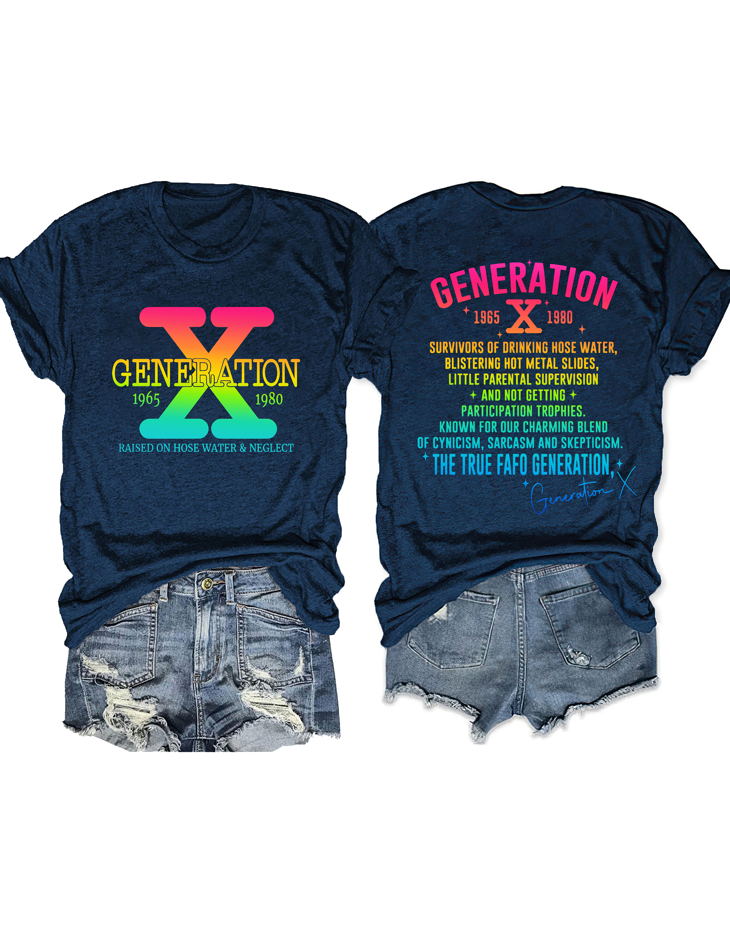 Generation X Raised on Hose Water & Neglect Tee