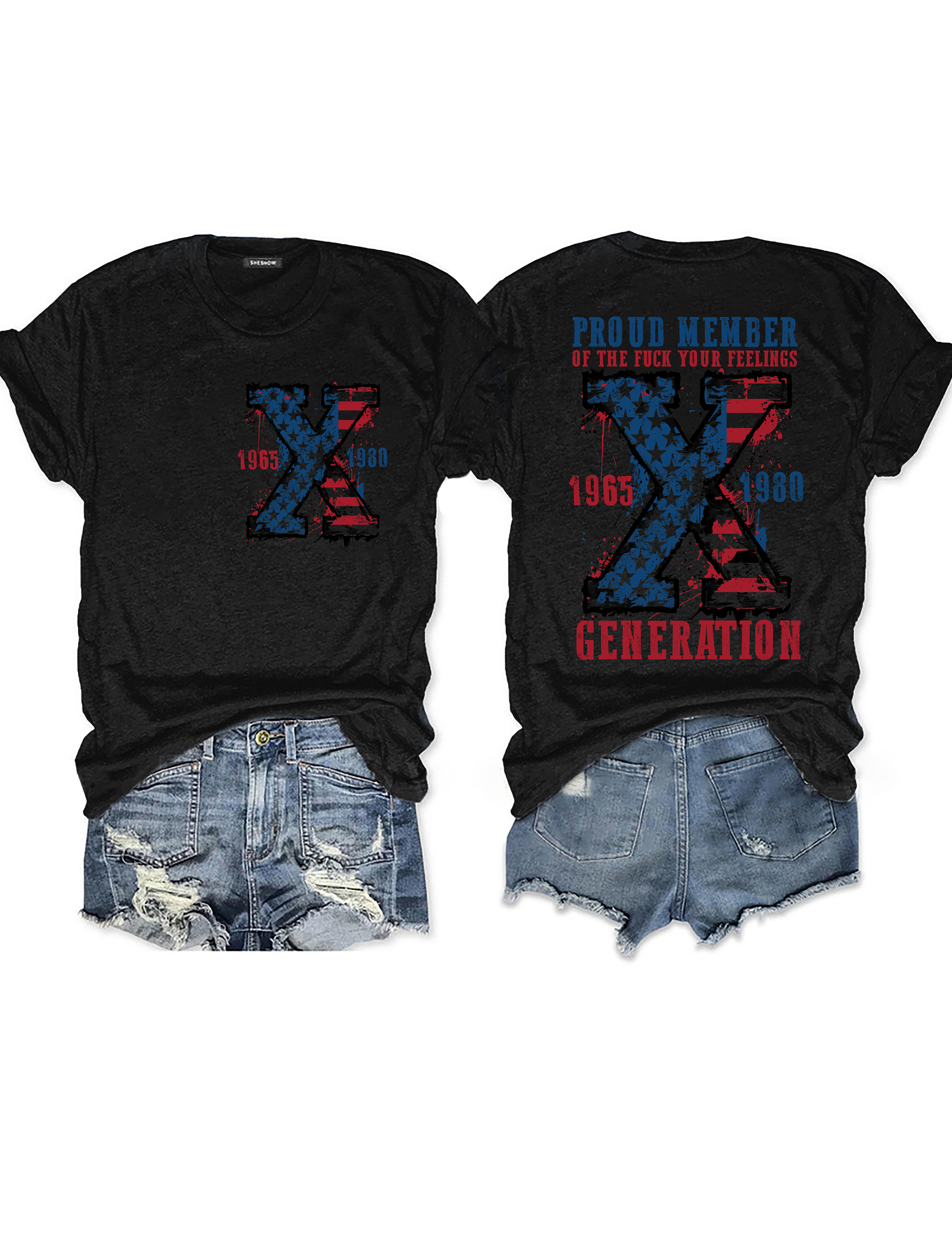 Proud Member Of The Fuck Your Feelings Generation X Tee
