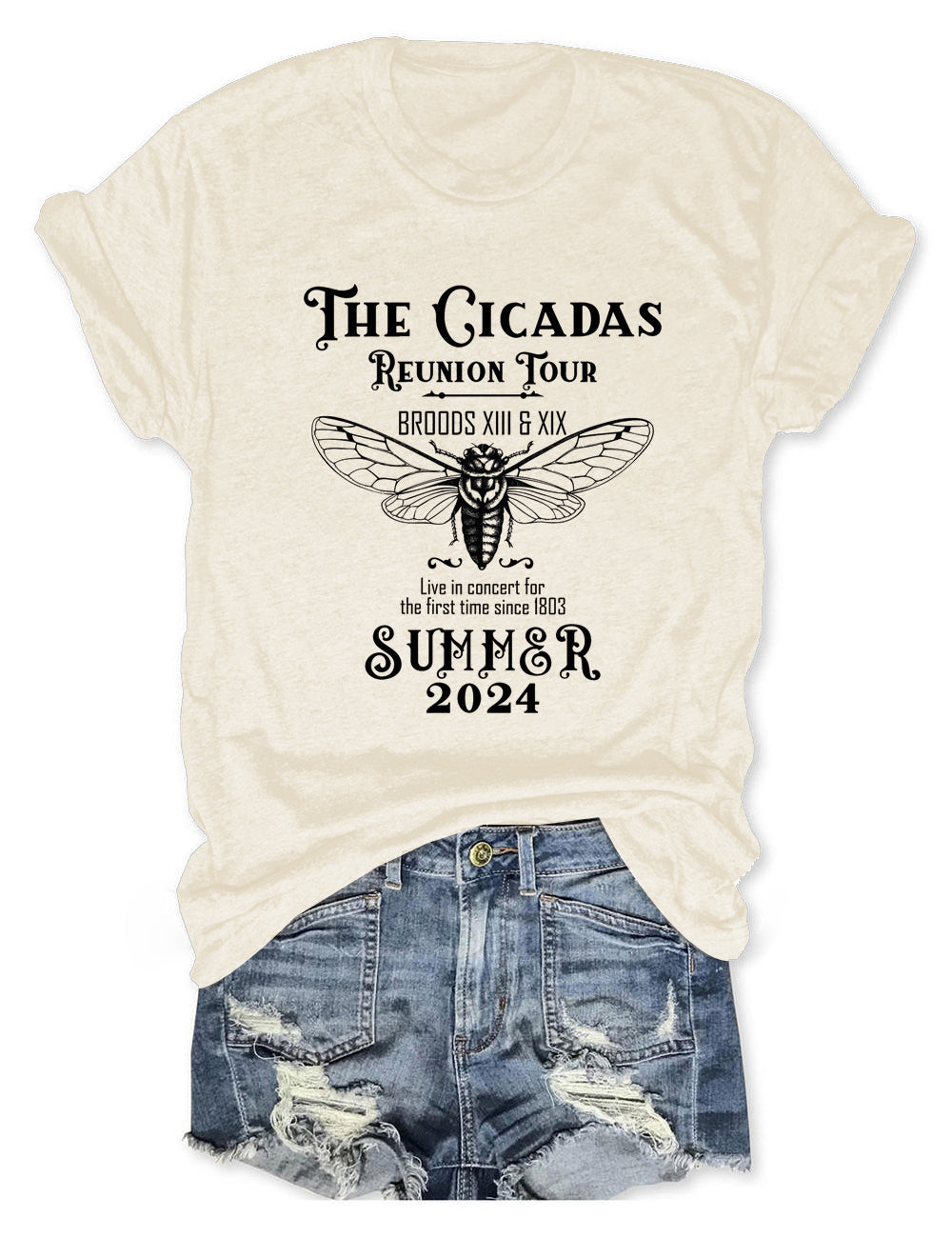 The Cicadas Reunion Tour Graphic T-shirt