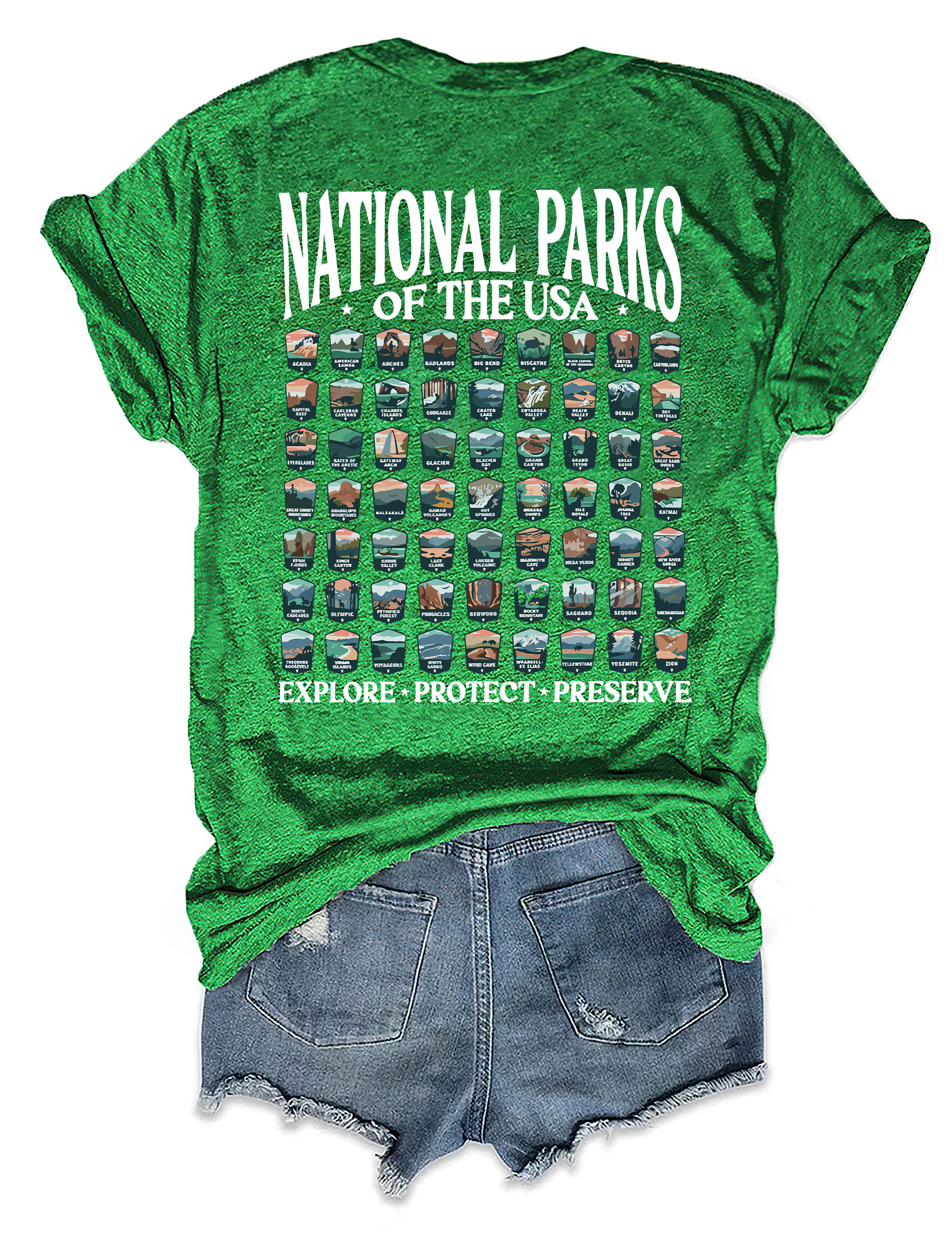 National Parks Outdoor Adventure T-shirt
