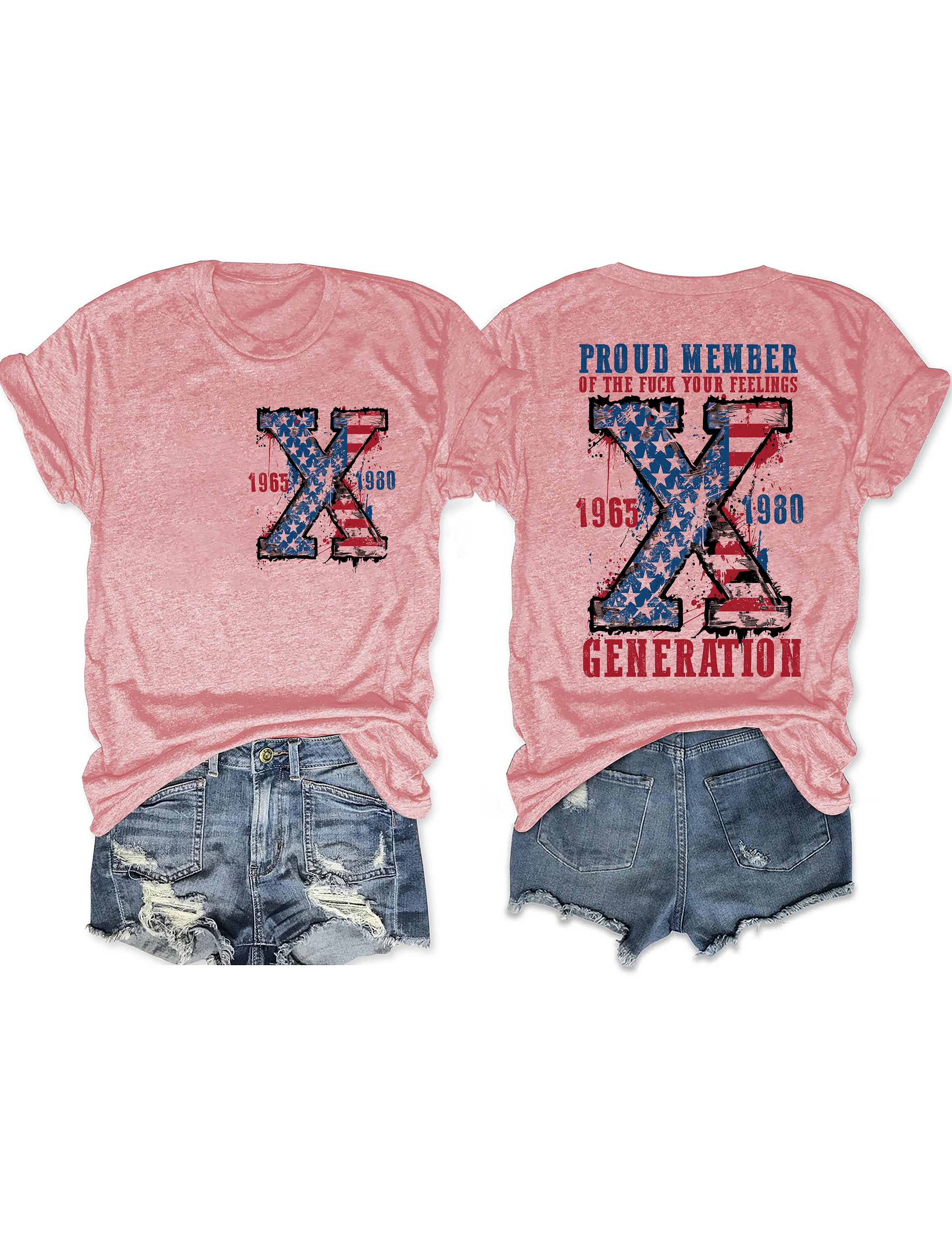 Proud Member Of The Fuck Your Feelings Generation X Tee