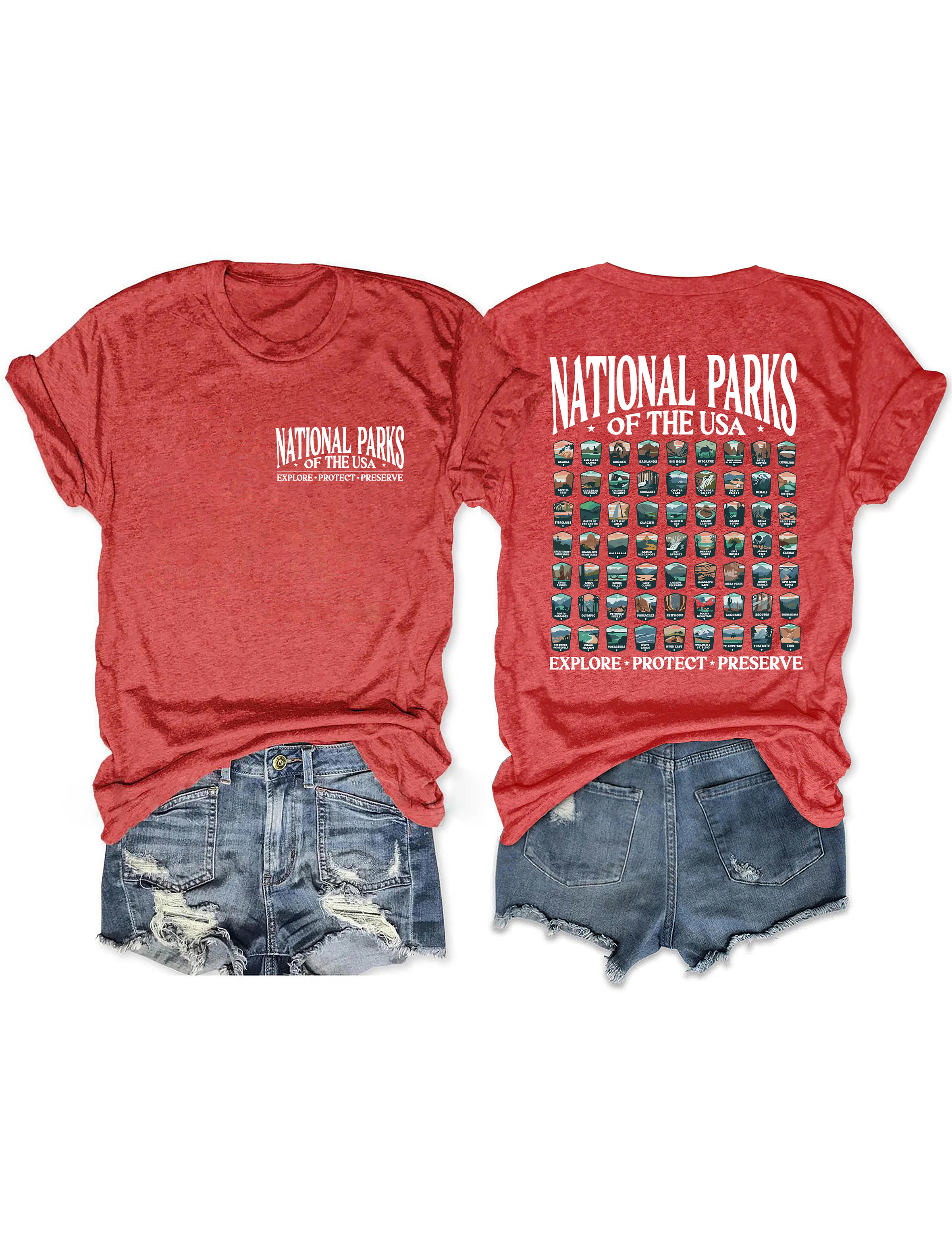 National Parks Outdoor Adventure T-shirt