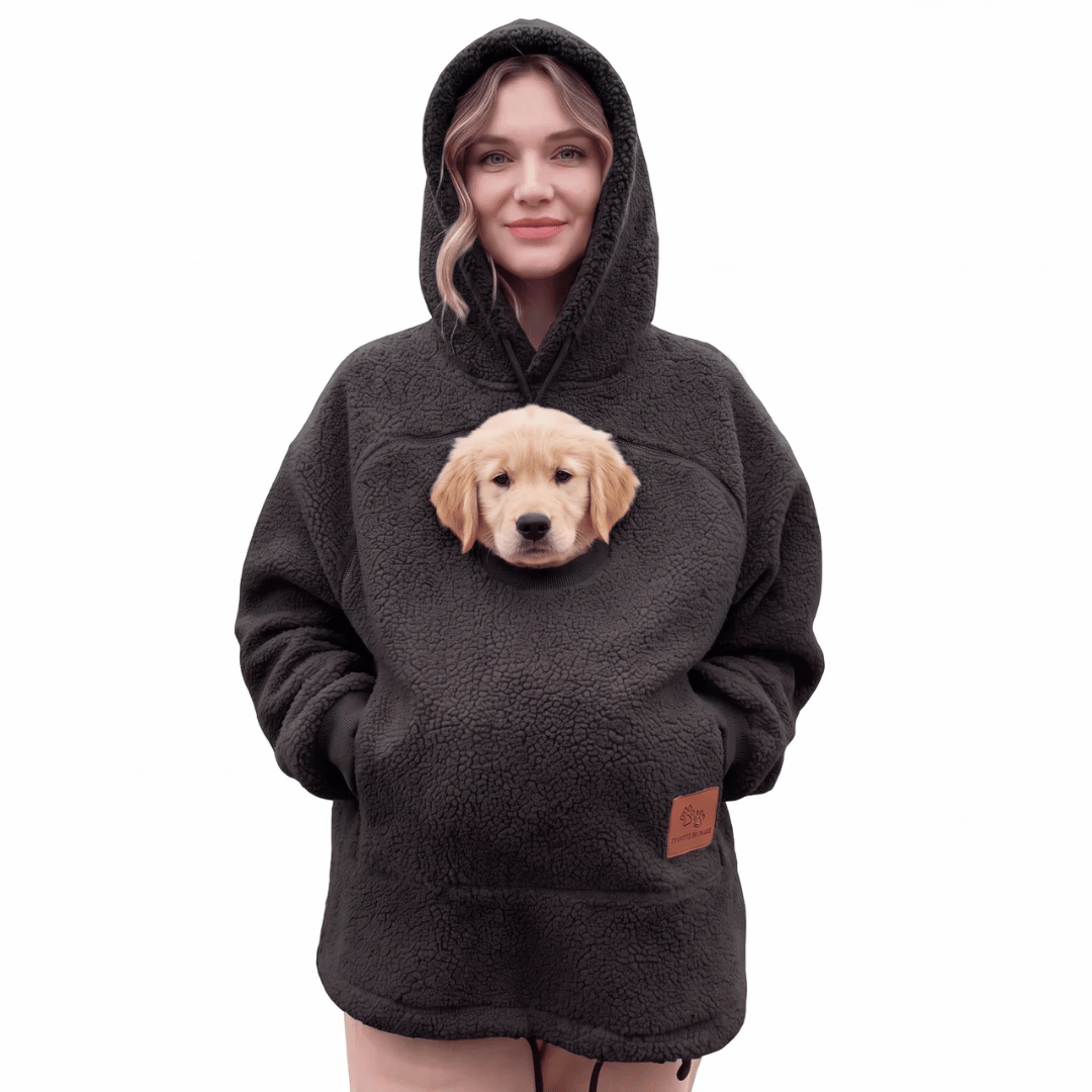 Pet Carrier Hoodie - SOFT COZY WARMSWEATSHIRT FOR SMALL DOGS