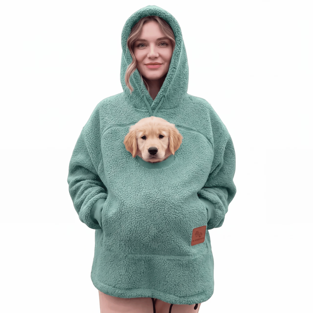 Pet Carrier Hoodie - SOFT COZY WARMSWEATSHIRT FOR SMALL DOGS