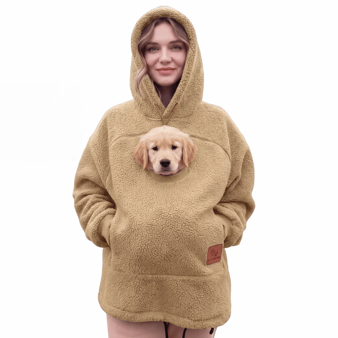 Pet Carrier Hoodie - SOFT COZY WARMSWEATSHIRT FOR SMALL DOGS