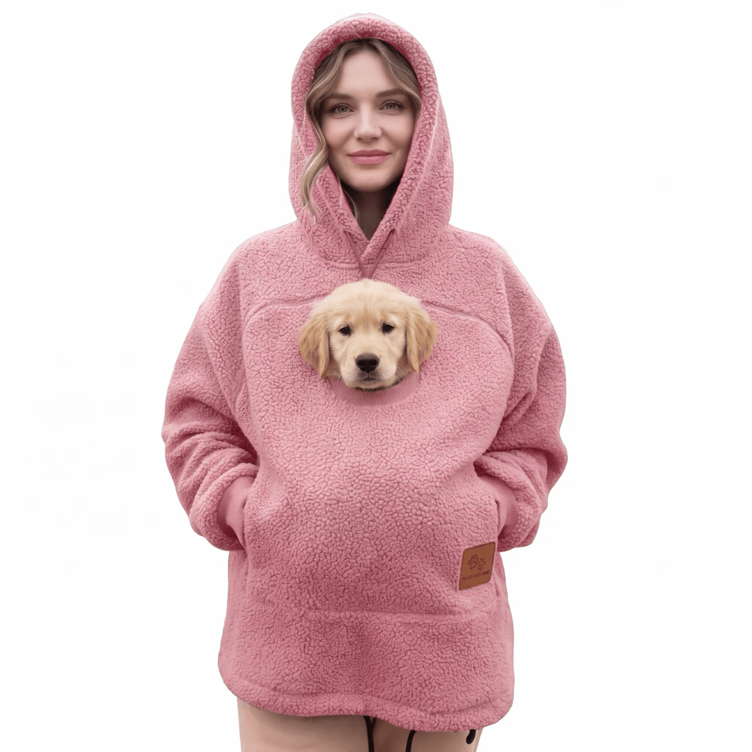 Pet Carrier Hoodie - SOFT COZY WARMSWEATSHIRT FOR SMALL DOGS