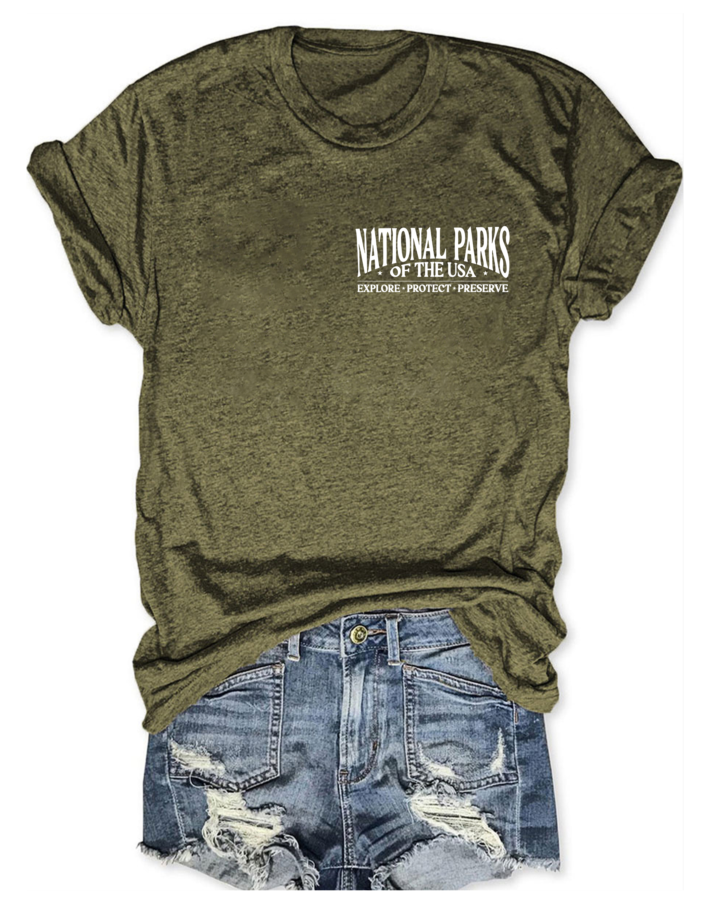 National Parks Outdoor Adventure T-shirt