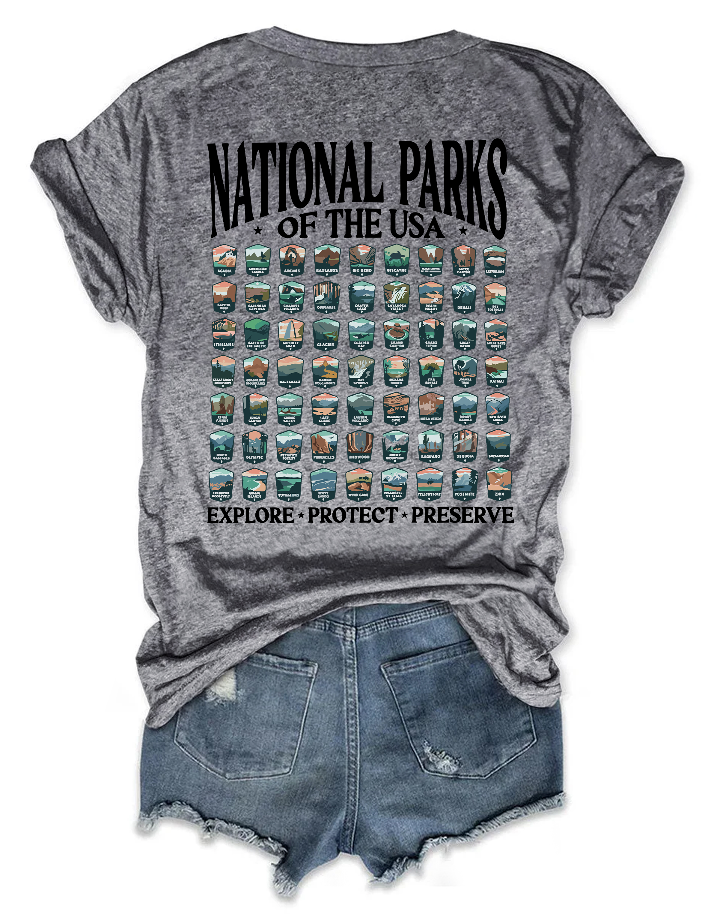 National Parks Outdoor Adventure T-shirt