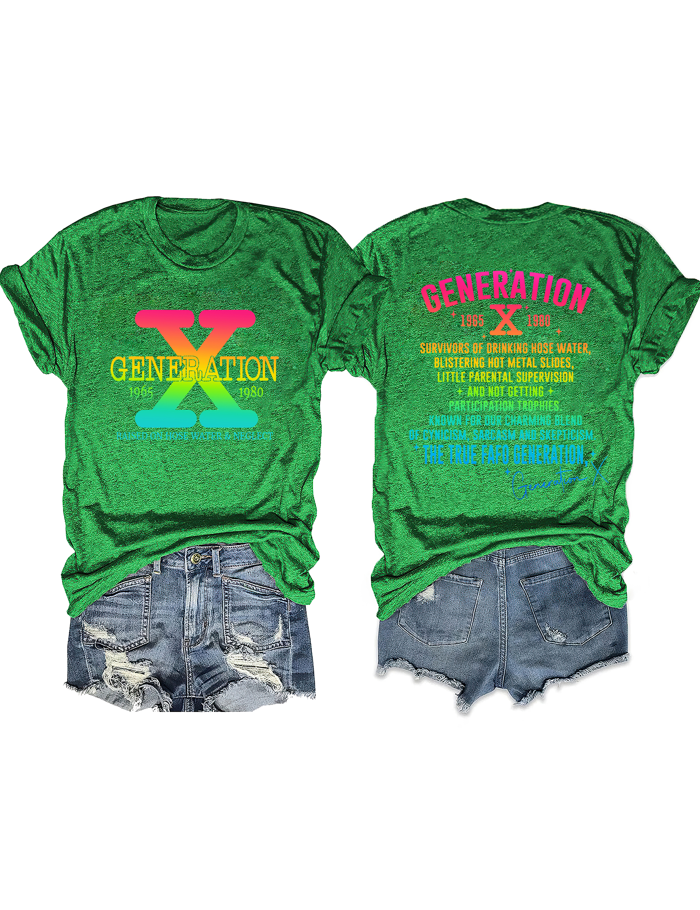 Generation X Raised on Hose Water & Neglect Tee