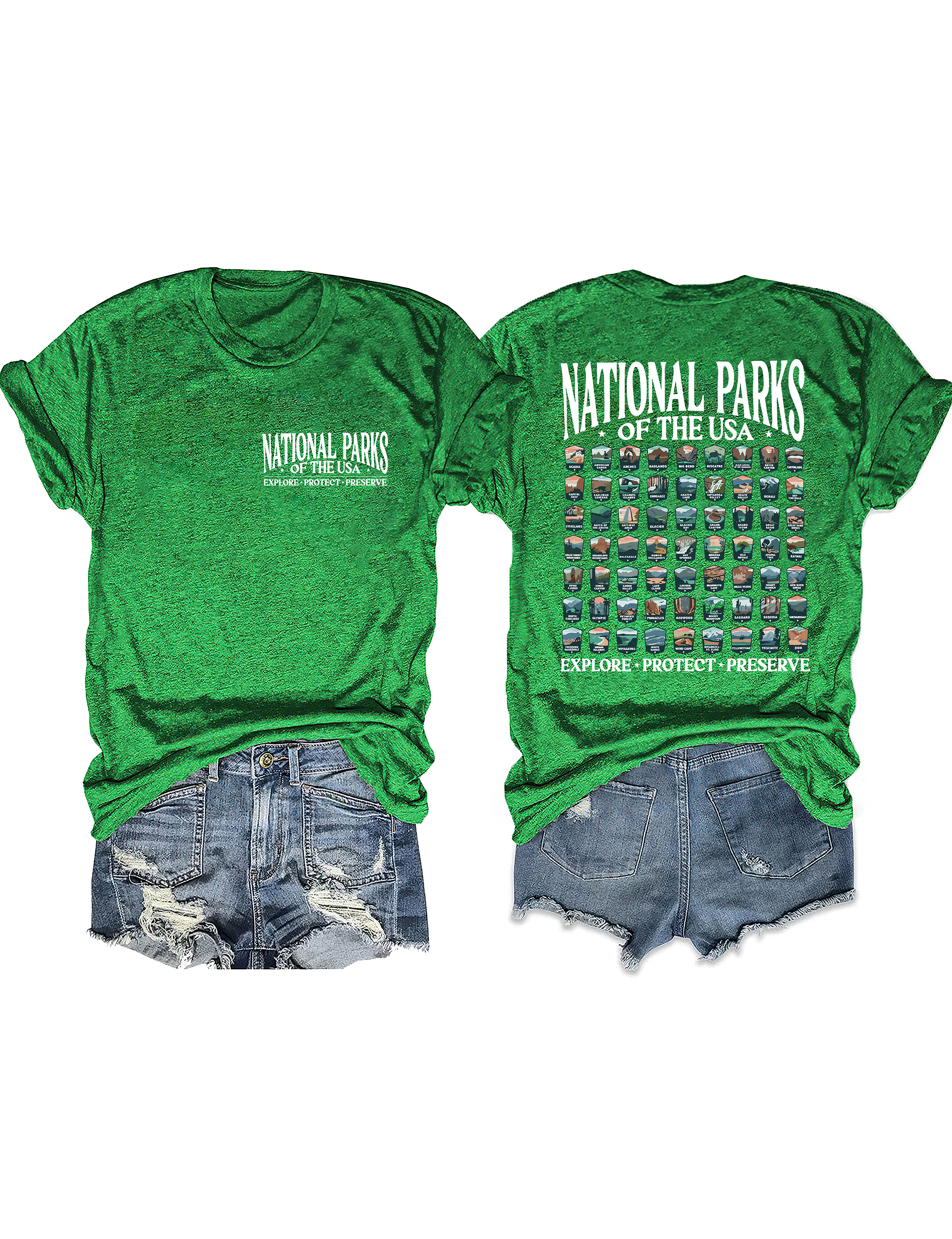National Parks Outdoor Adventure T-shirt