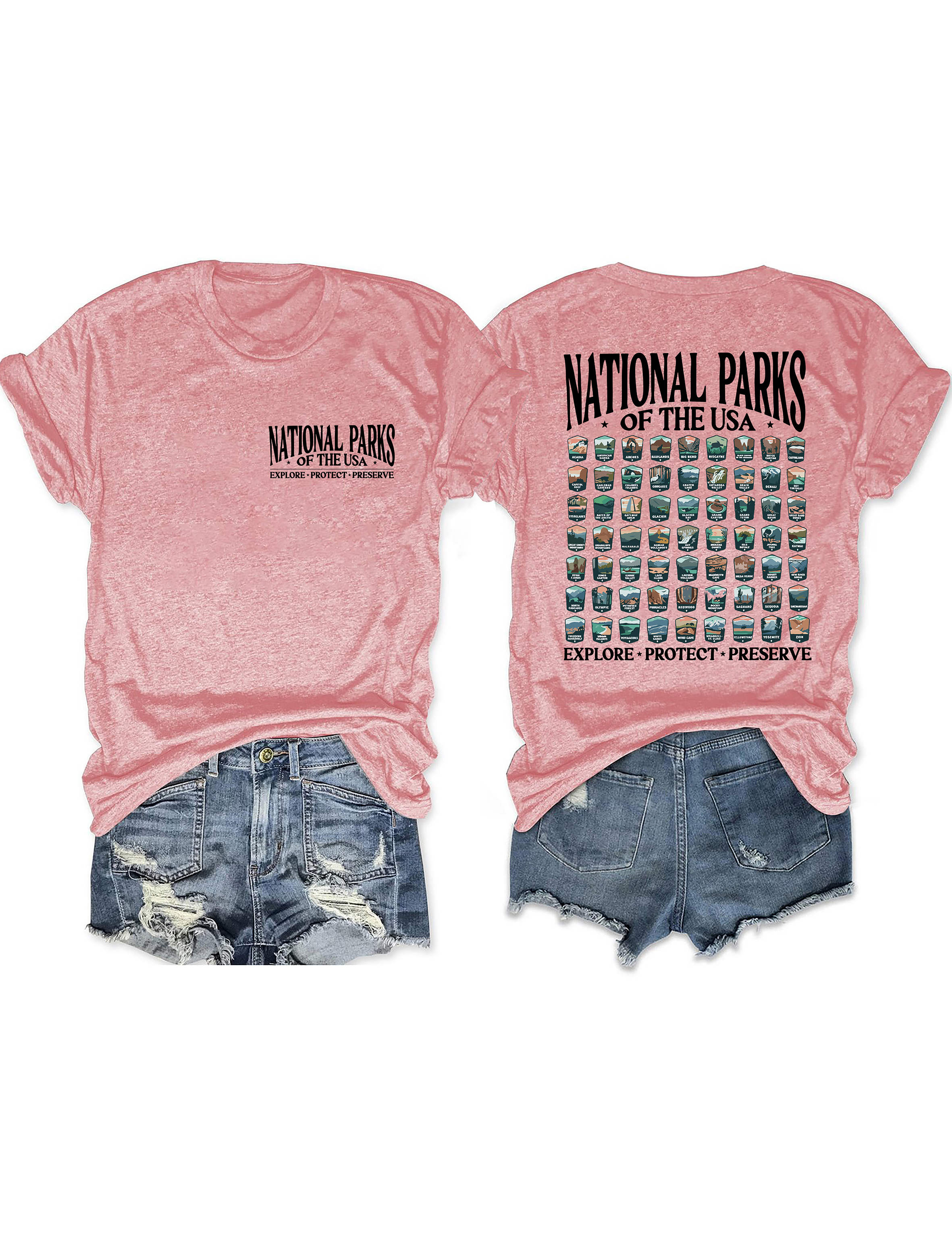 National Parks Outdoor Adventure T-shirt