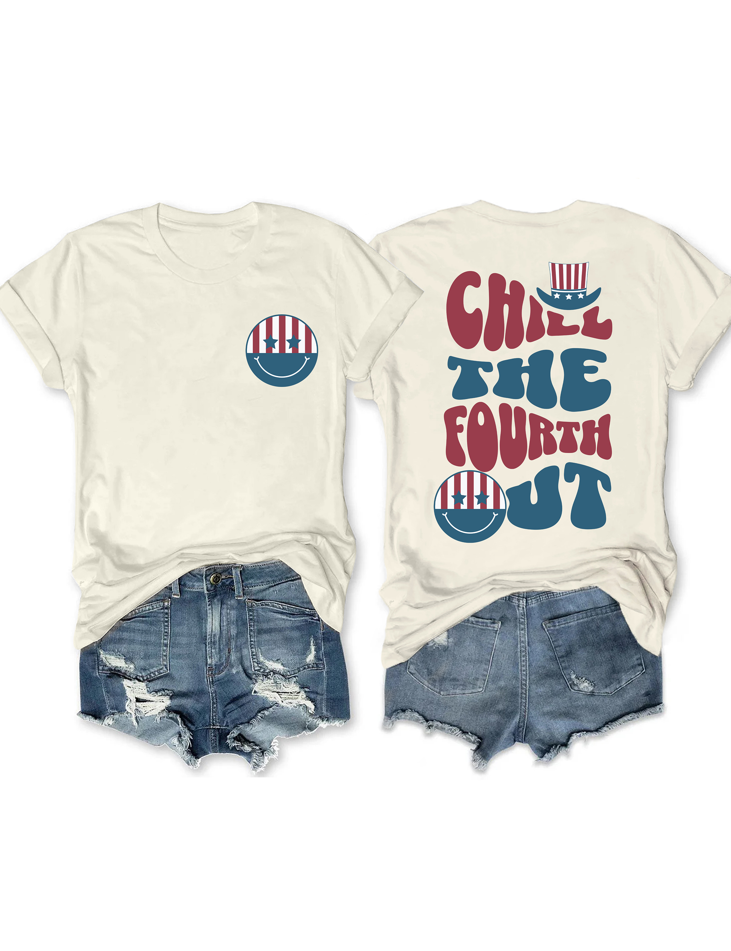 Chill The Fourth Out Tee