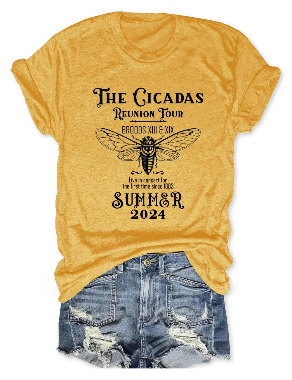 The Cicadas Reunion Tour Graphic T-shirt