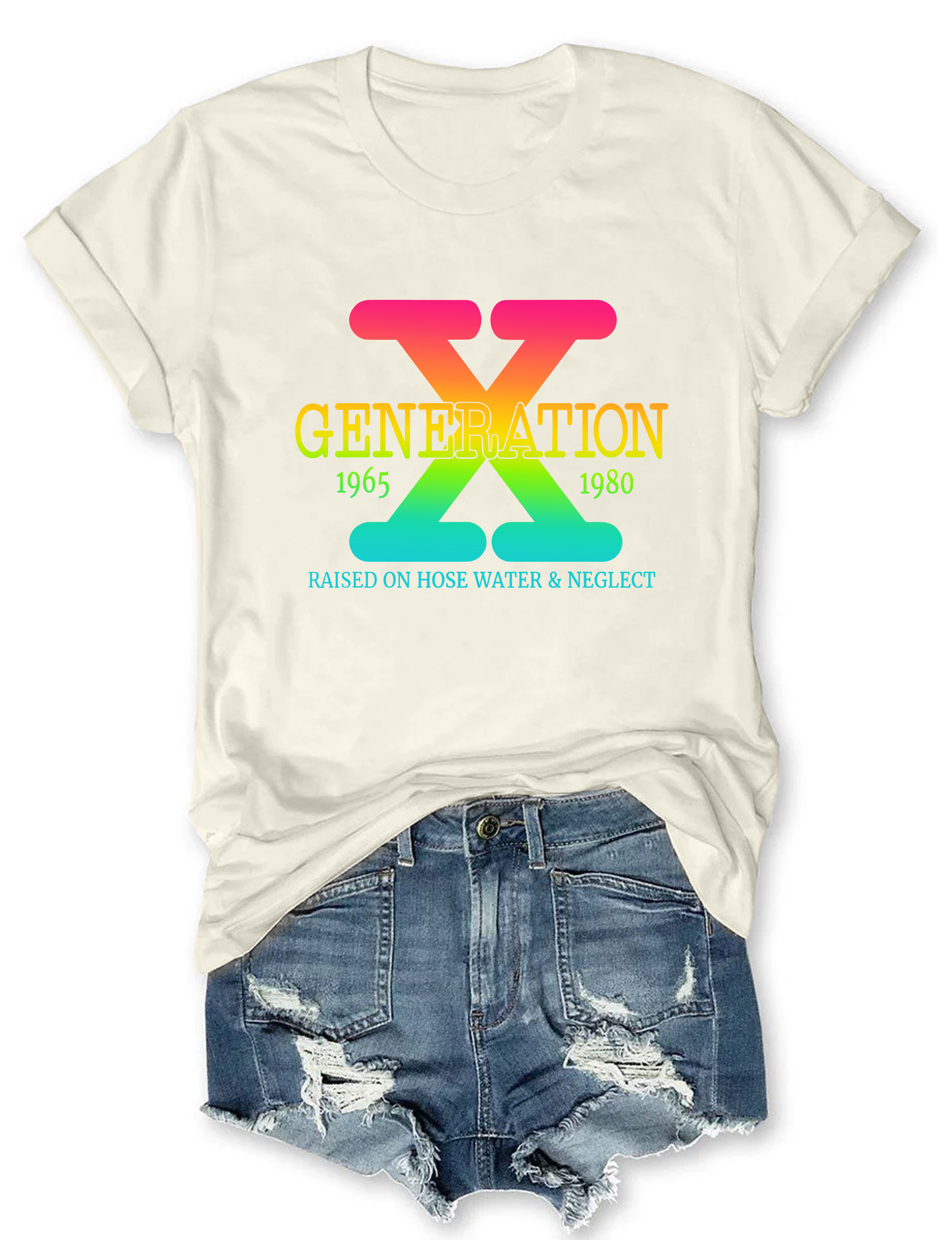 Generation X Raised on Hose Water & Neglect Tee