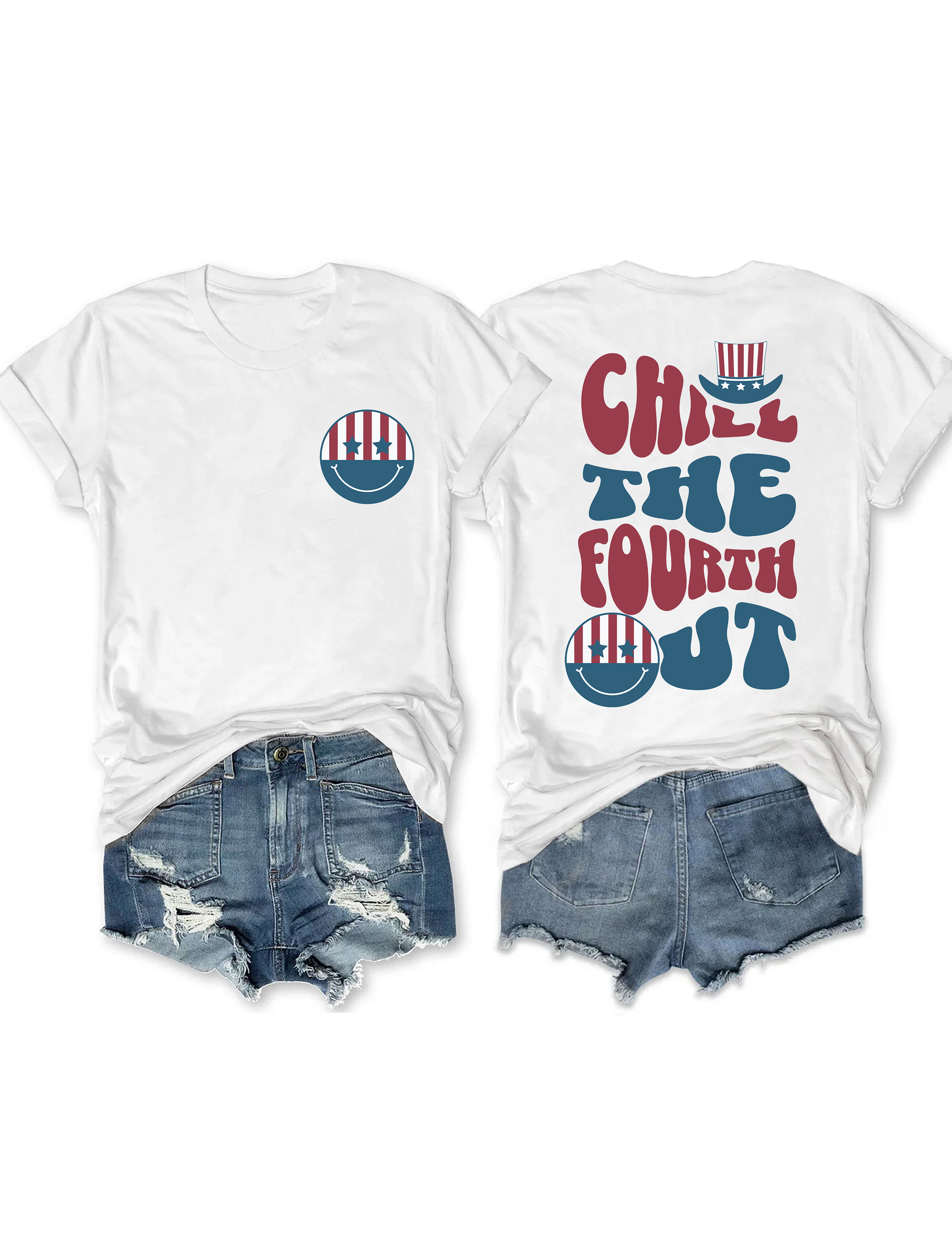 Chill The Fourth Out Tee