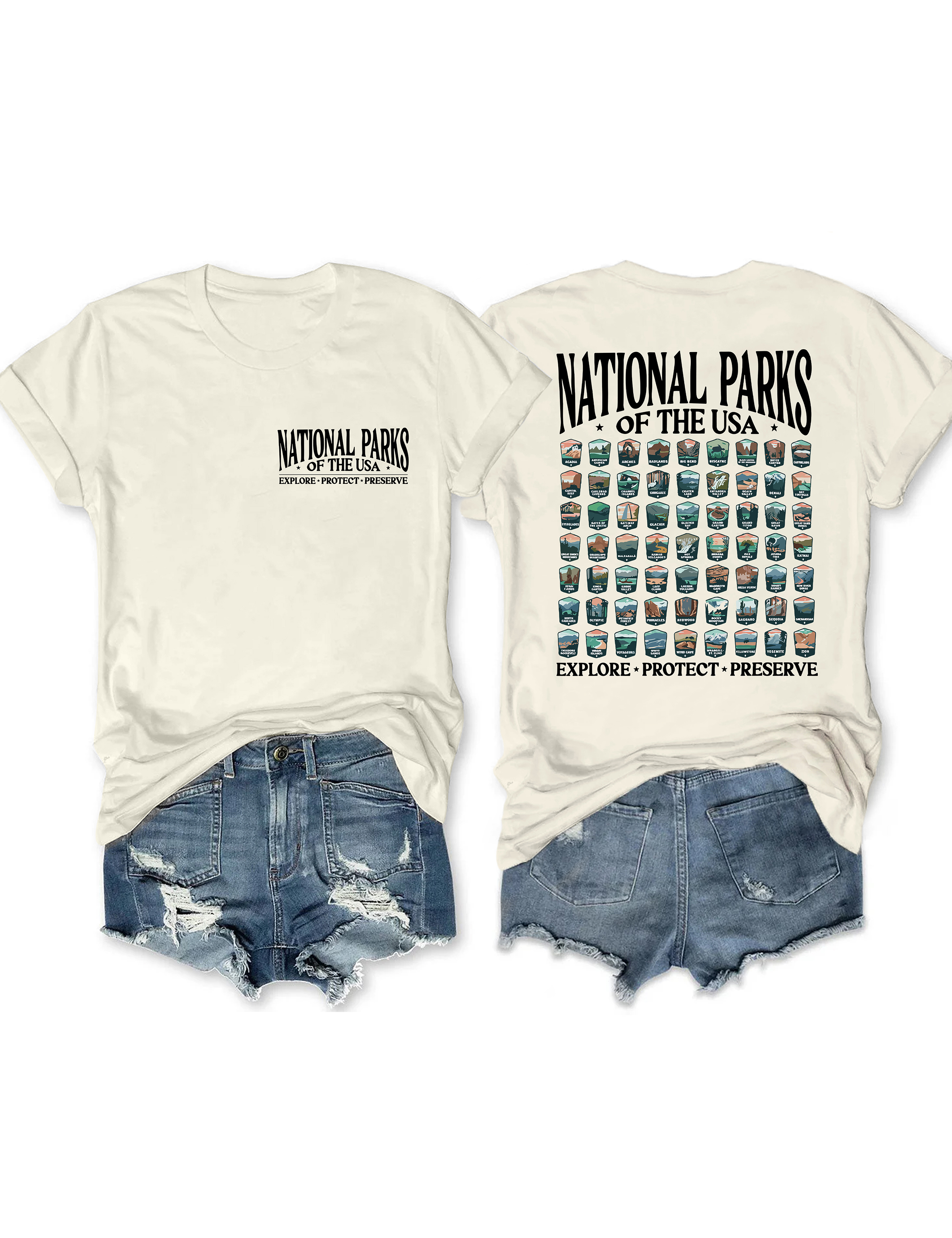 National Parks Outdoor Adventure T-shirt