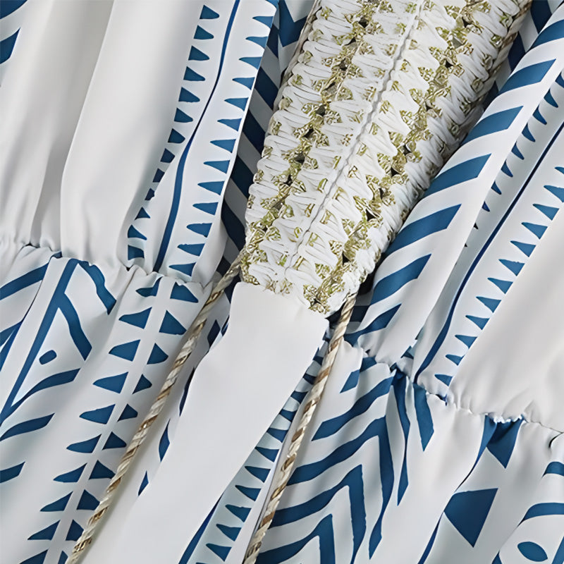 🏖️Summer Sale-50% OFF👗Ethnic Style Casual Printed Dress