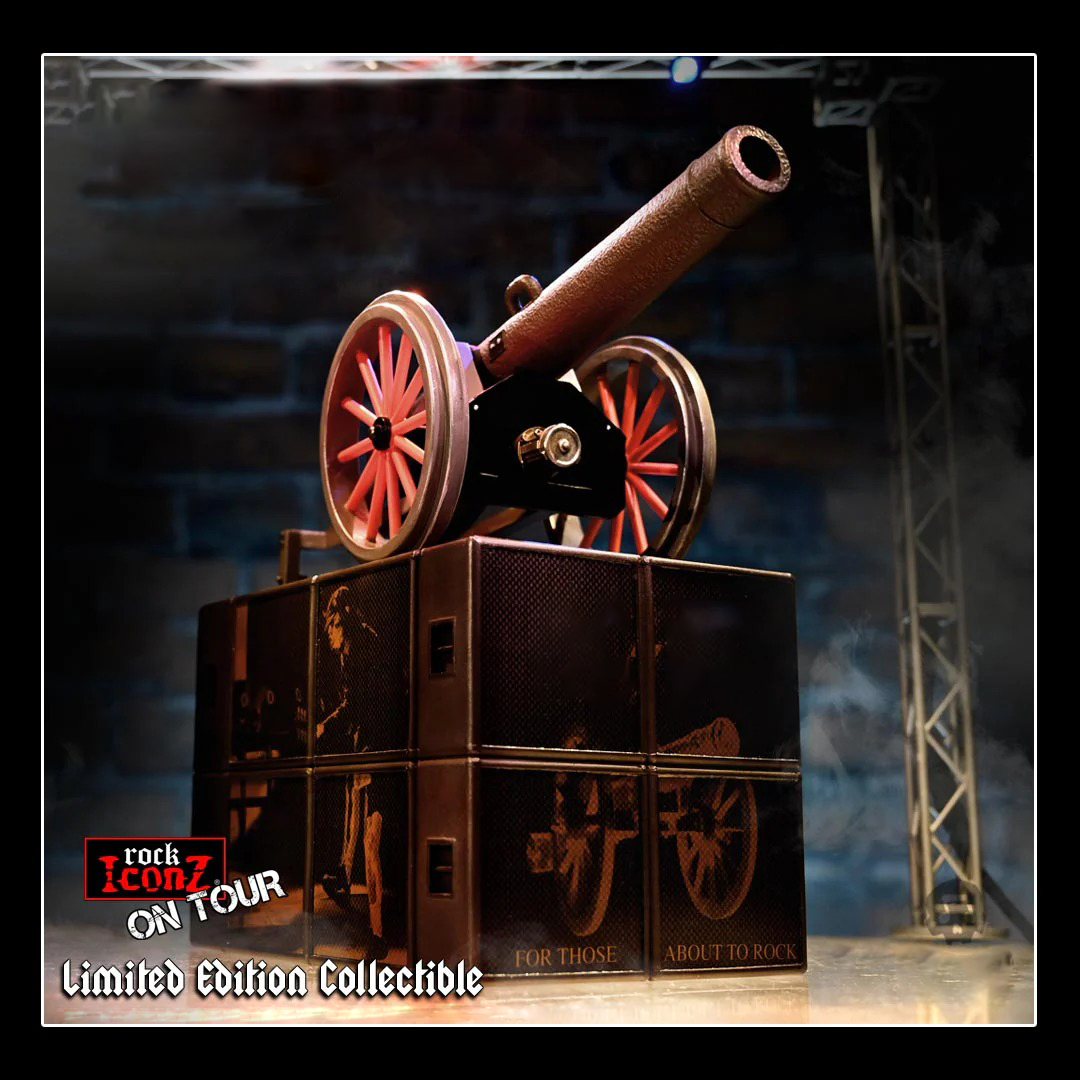 AC/DC For Those About to Rock Cannon Statue