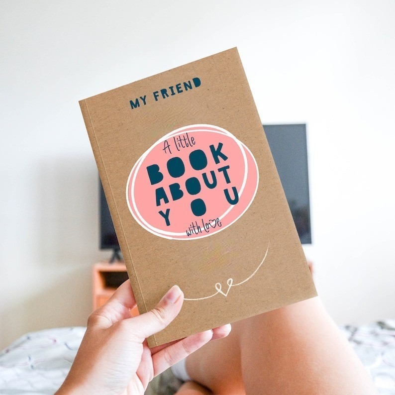Fill In Your Words Book About Friends