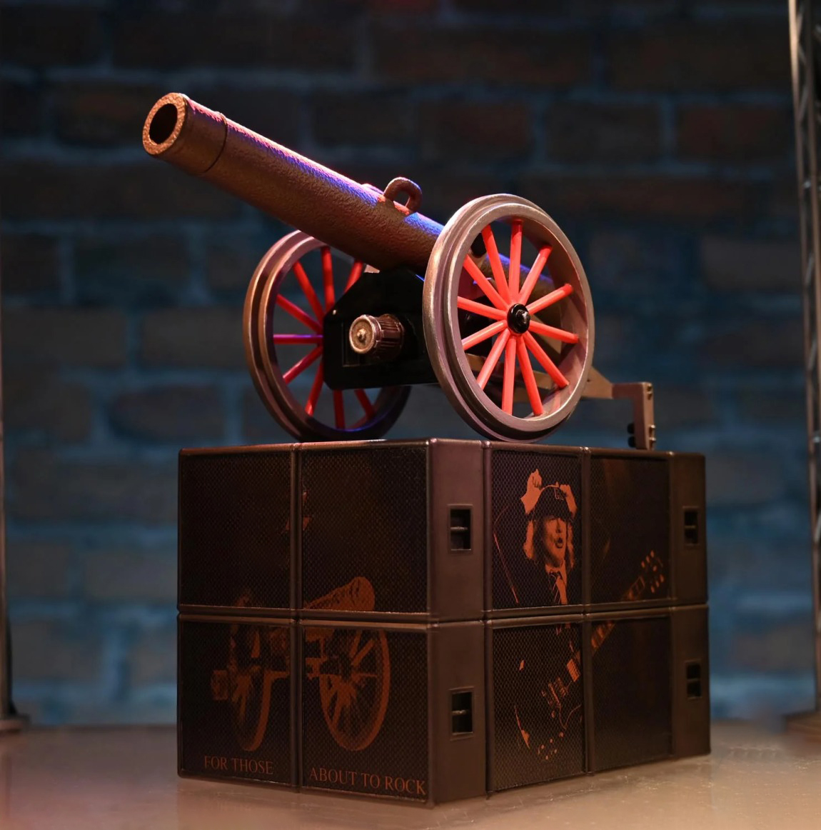 AC/DC For Those About to Rock Cannon Statue