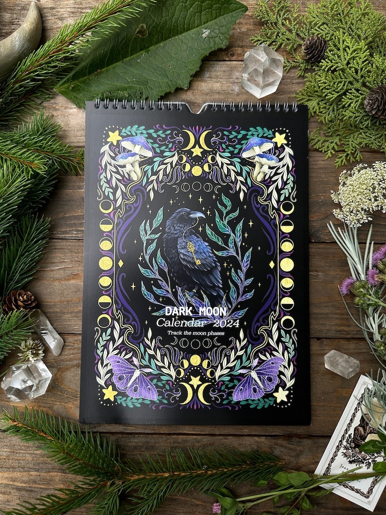 🗓️DARK MOON CALENDAR 2024