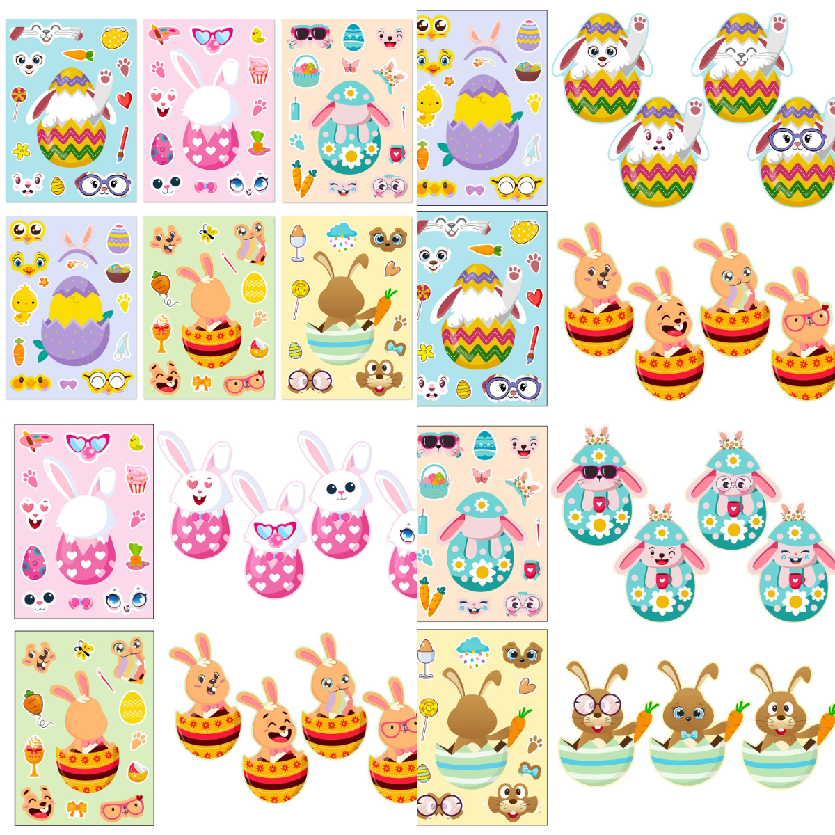 Easter Stickers for Kids Toddlers