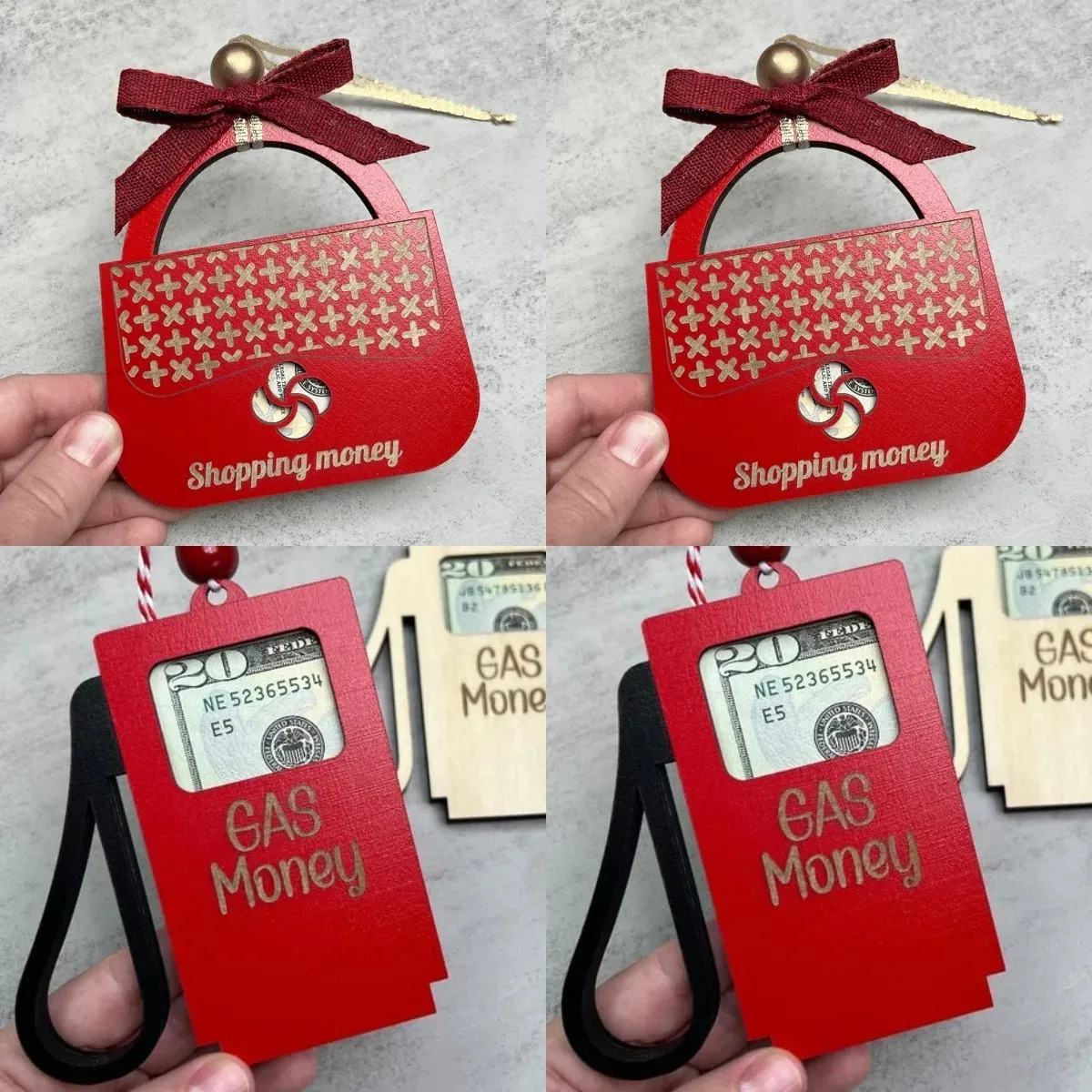 🎄All I Want For Christmas Is Gas Money-Christmas Money Holder🤑