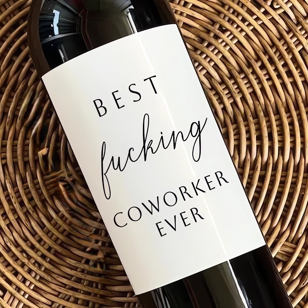 🍷Funny Celebratory Wine Label