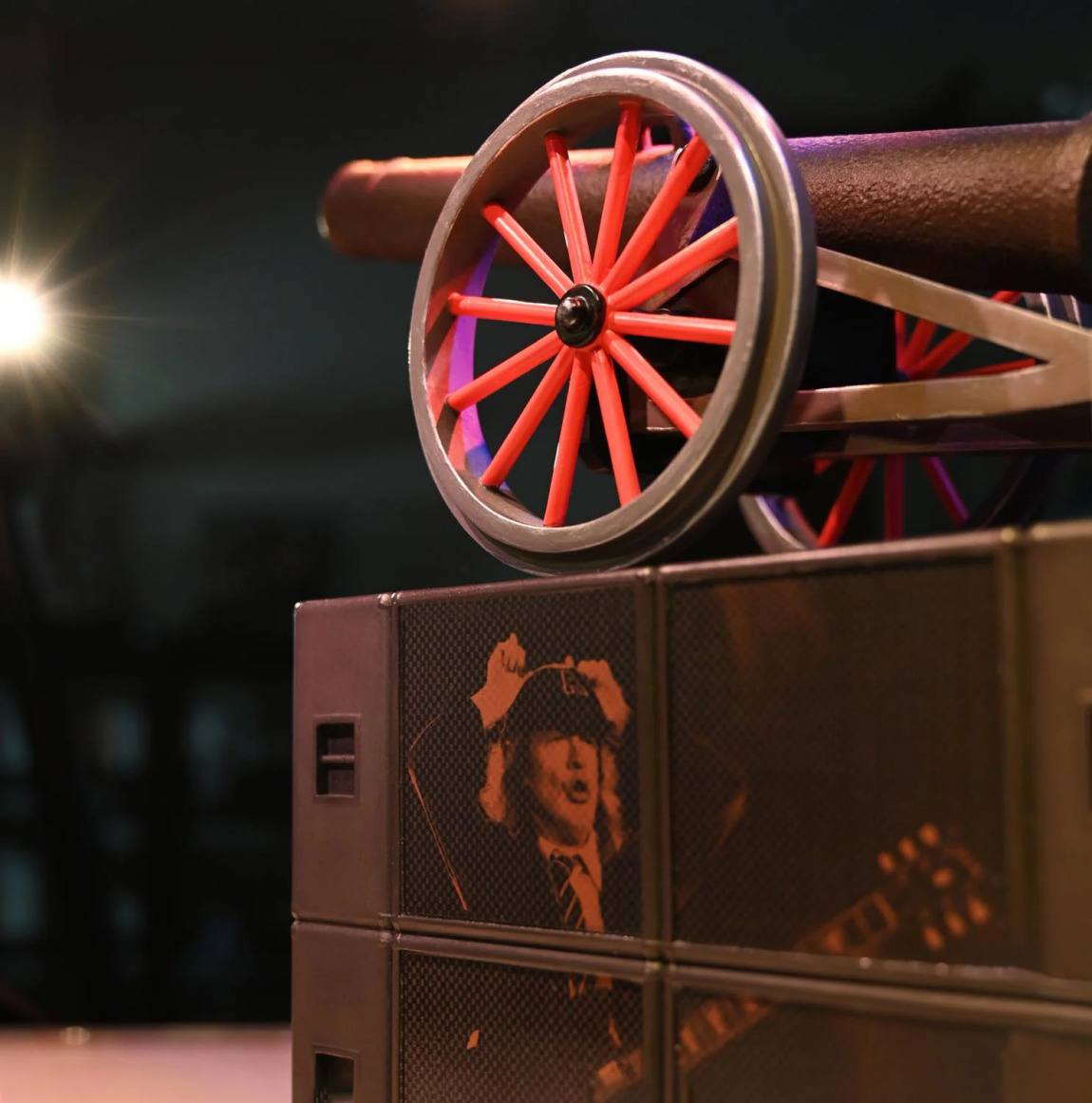 AC/DC For Those About to Rock Cannon Statue