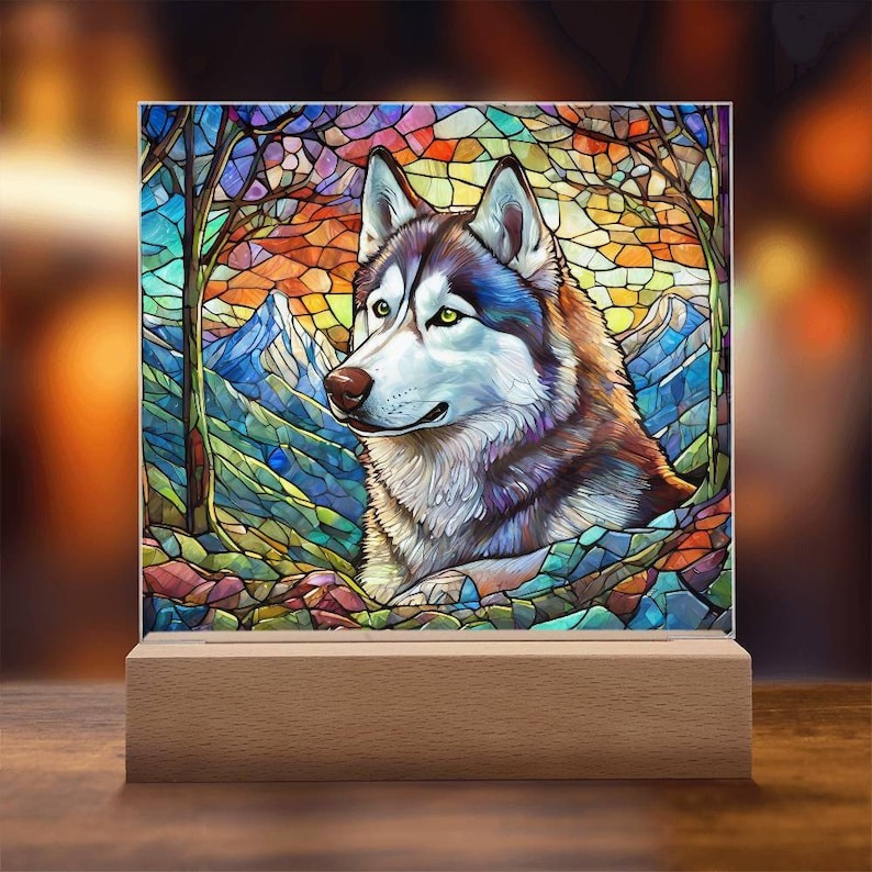 🐕Dogs Stained Decoration