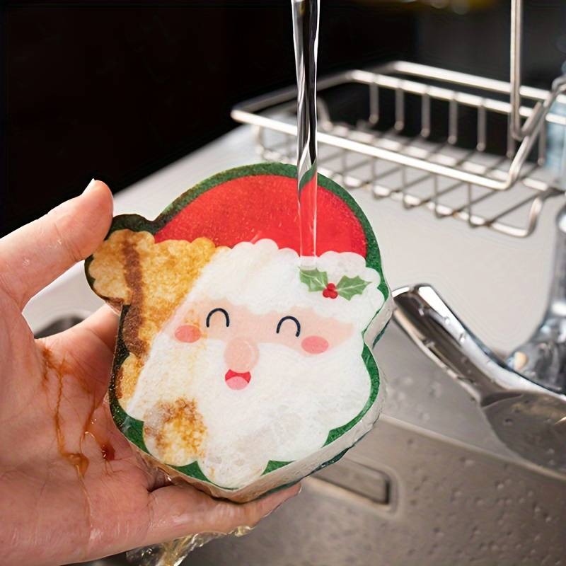 🎄2023 NEW SALE Multifunctional Cleaning Sponge--Super Christmassy✨