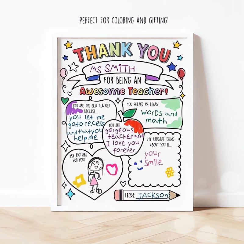 Funny DIY Teacher Appreciation Card