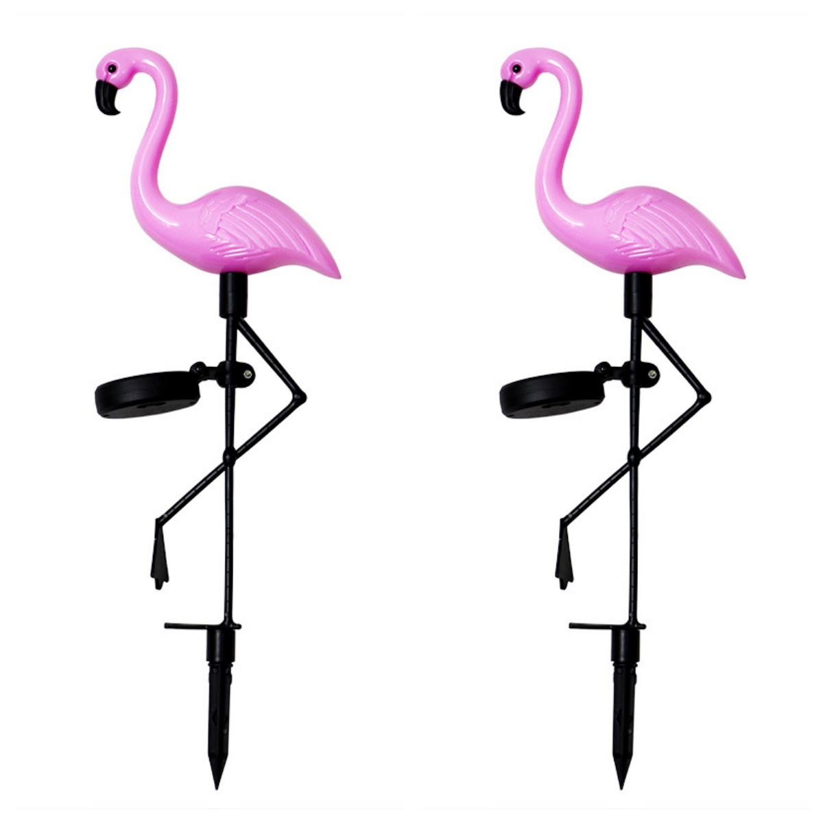 Pink Flamingo-Solar Floor Lamp
