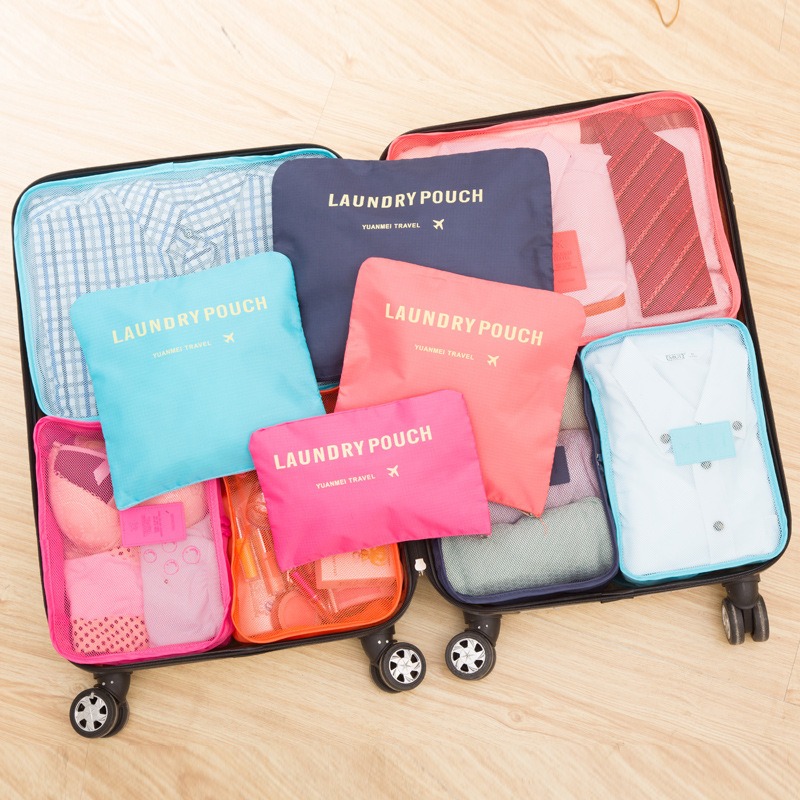 🎉LAST DAY HOT SALE 49% OFF ✈6 Pieces Portable Luggage Packing Cubes