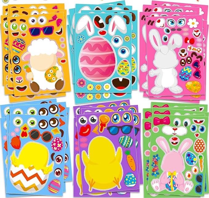 Easter Stickers for Kids Toddlers