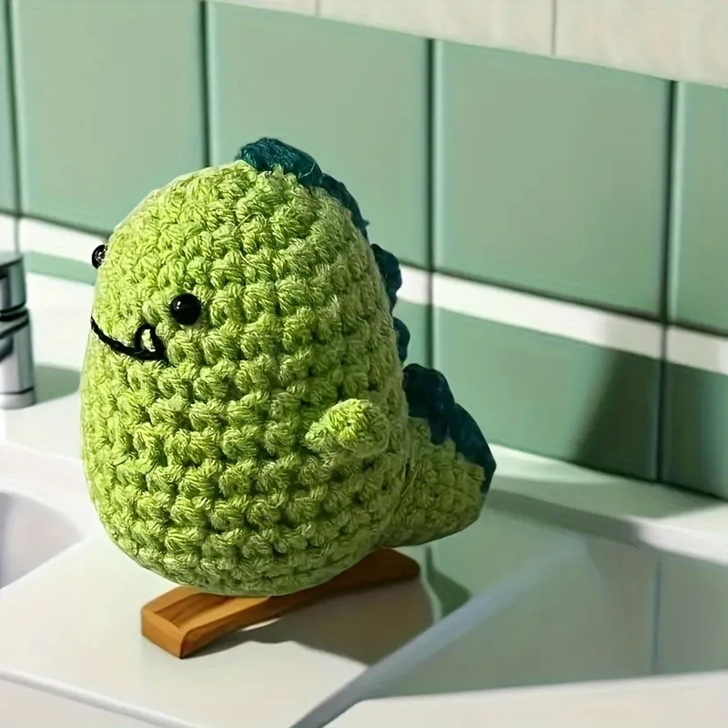 🦖Handmade Emotional Support Crochet Dinosaur Gift