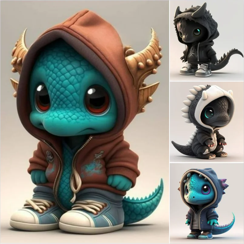 💖Cute Statue Of Baby Dragon