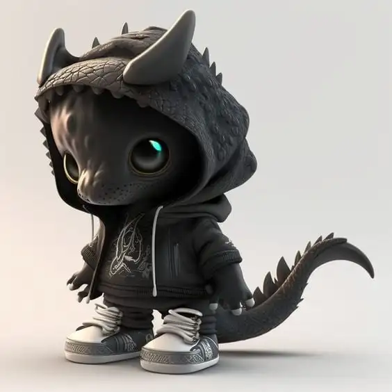 💖Cute Statue Of Baby Dragon