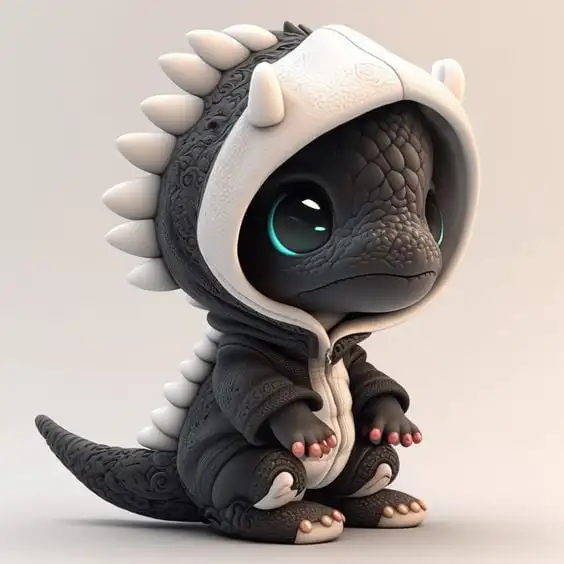 💖Cute Statue Of Baby Dragon