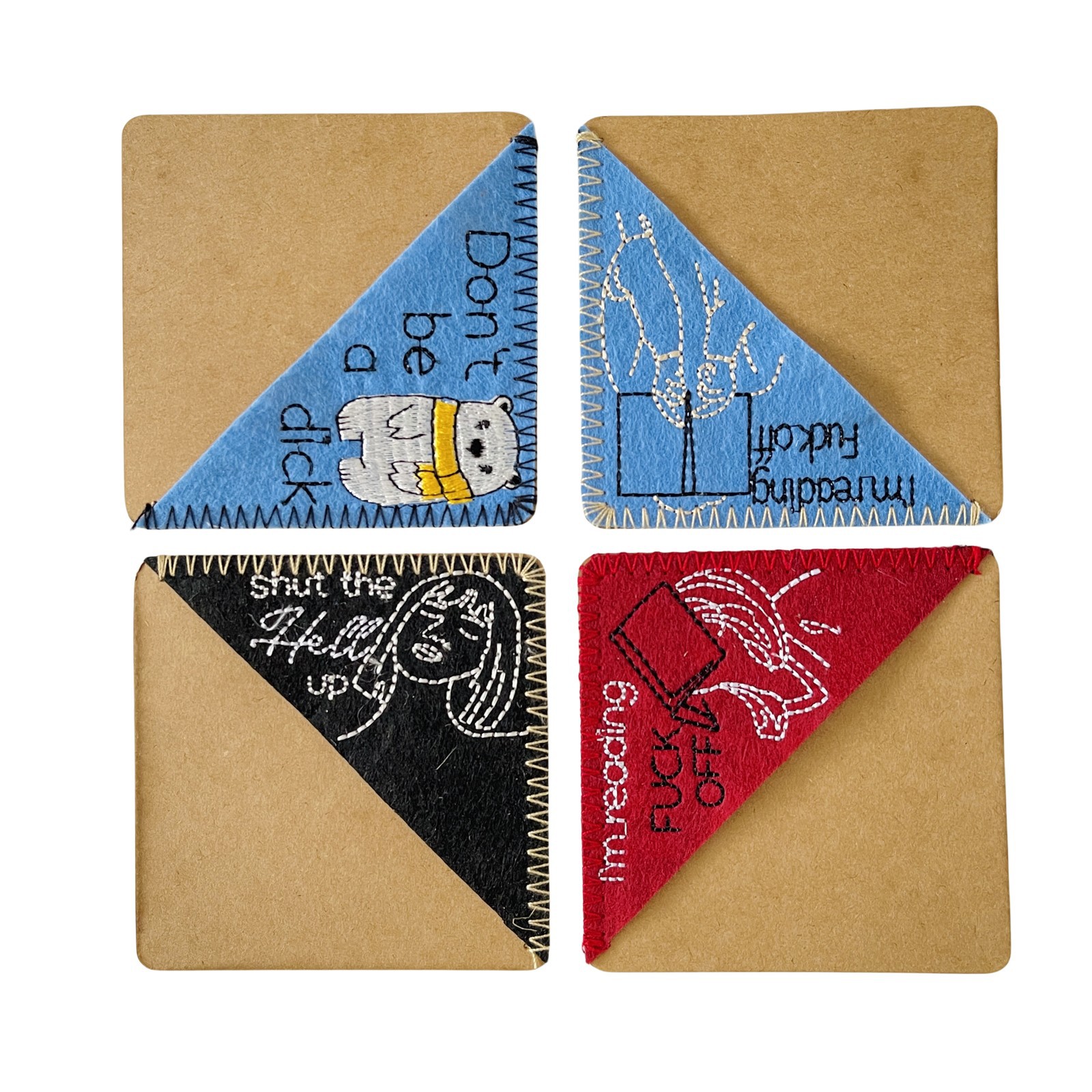 Embroidered Bookmark