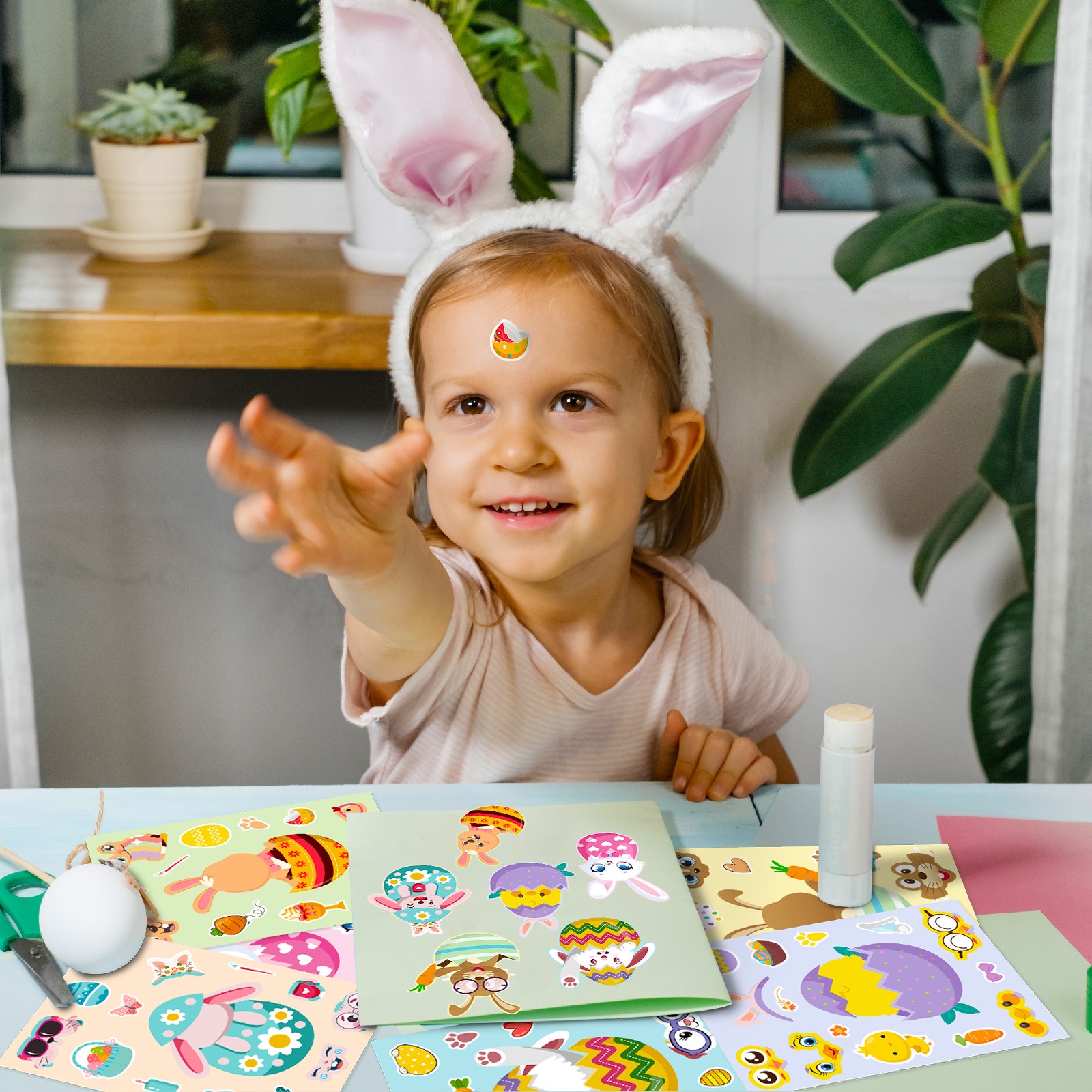 Easter Stickers for Kids Toddlers