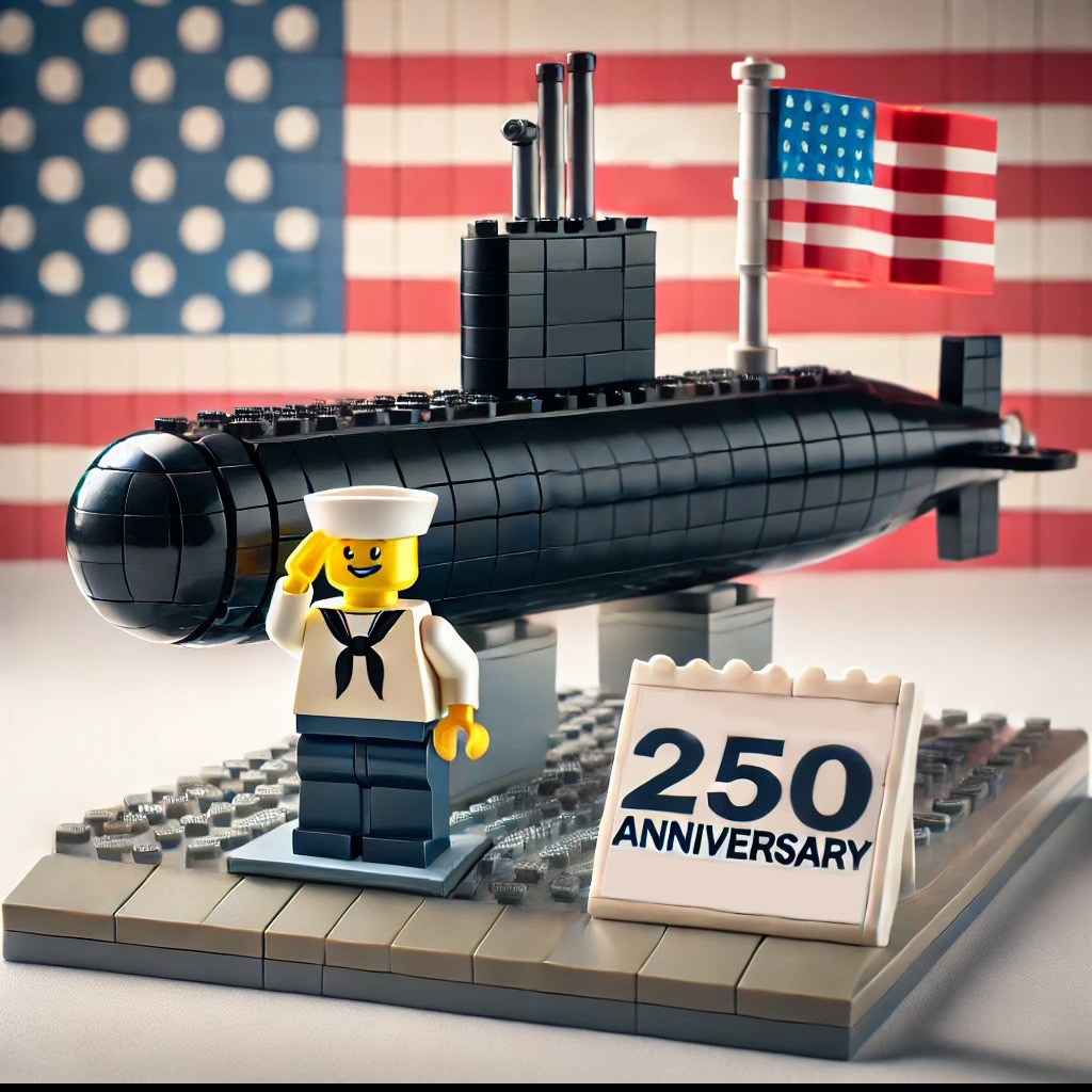 U.S. Military 250th Anniversary Building Blocks