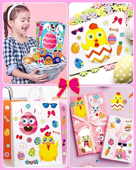 Easter Stickers for Kids Toddlers