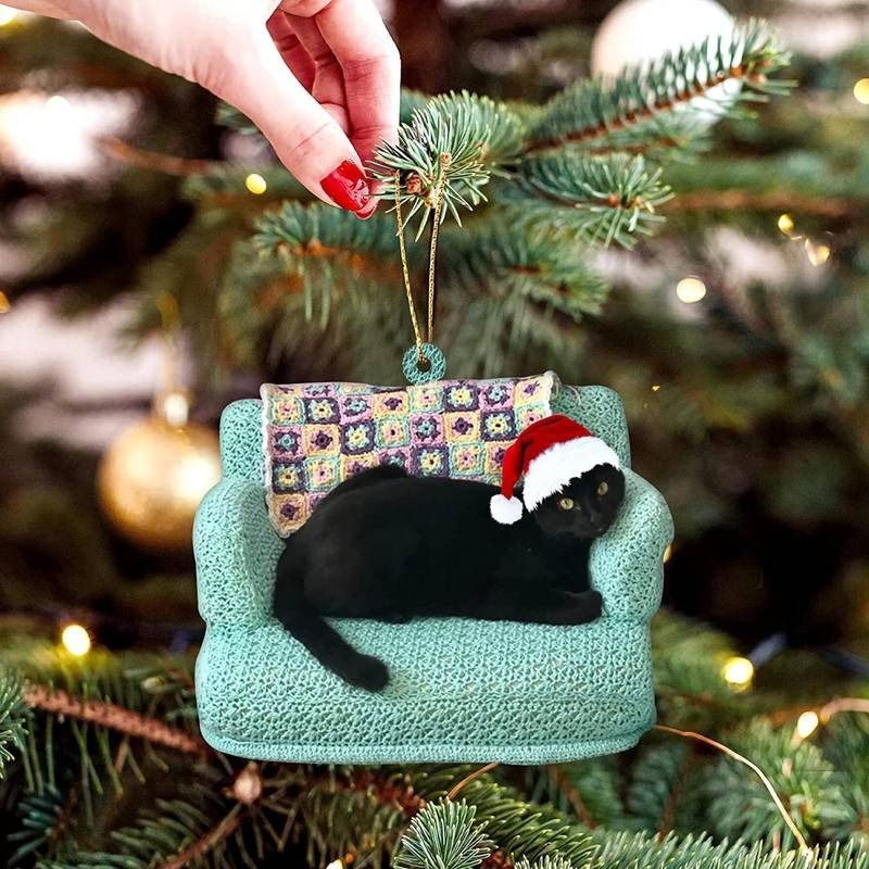 💥BLACK FRIDAY HOT SALE🐱Black Cat Hanging Decor