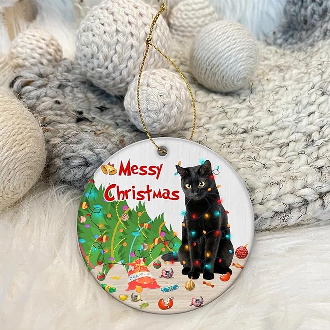 💥BLACK FRIDAY HOT SALE🐱Black Cat Hanging Decor