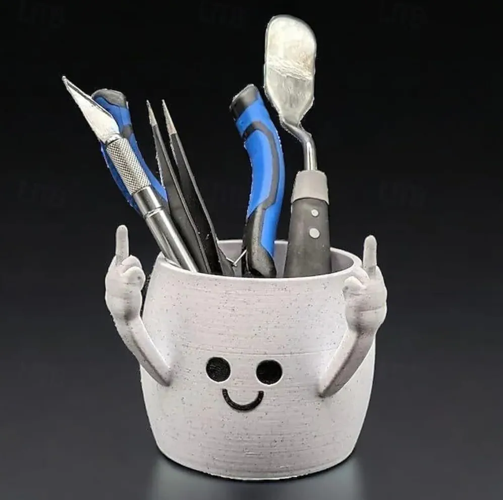 MIDDLE FINGER PENCIL HOLDER
