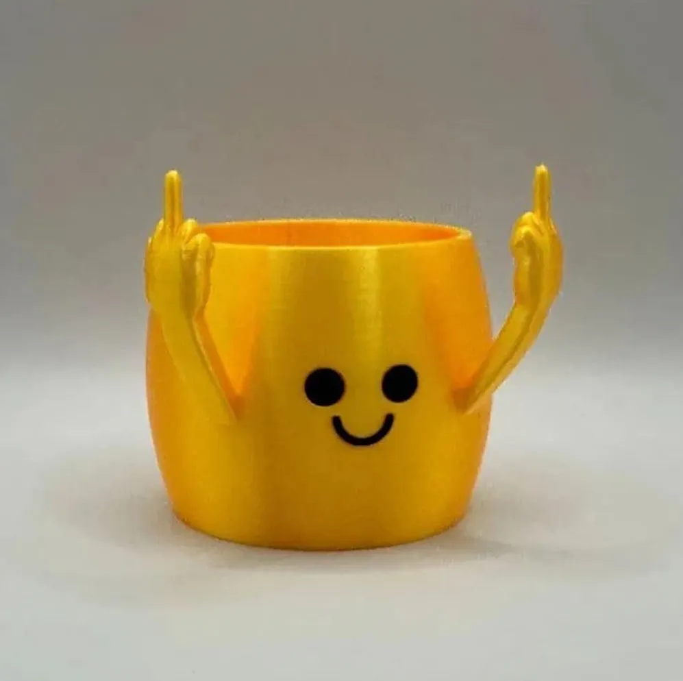 MIDDLE FINGER PENCIL HOLDER