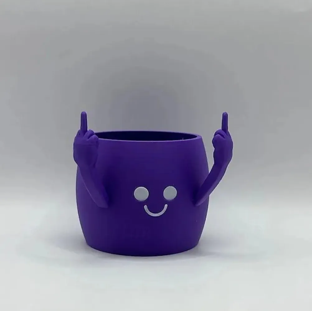 MIDDLE FINGER PENCIL HOLDER