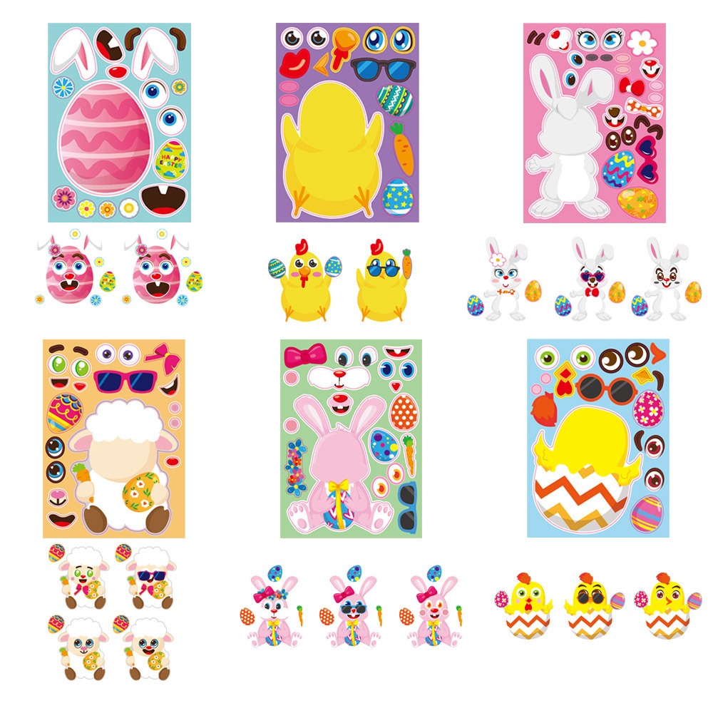 Easter Stickers for Kids Toddlers